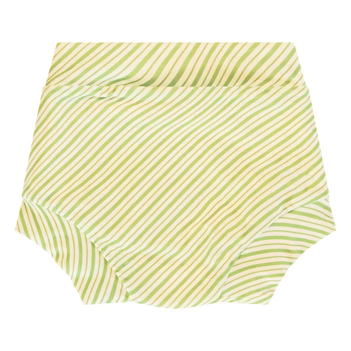 Bañador de rayas Lumi | Verde- Imagen del producto n°3
