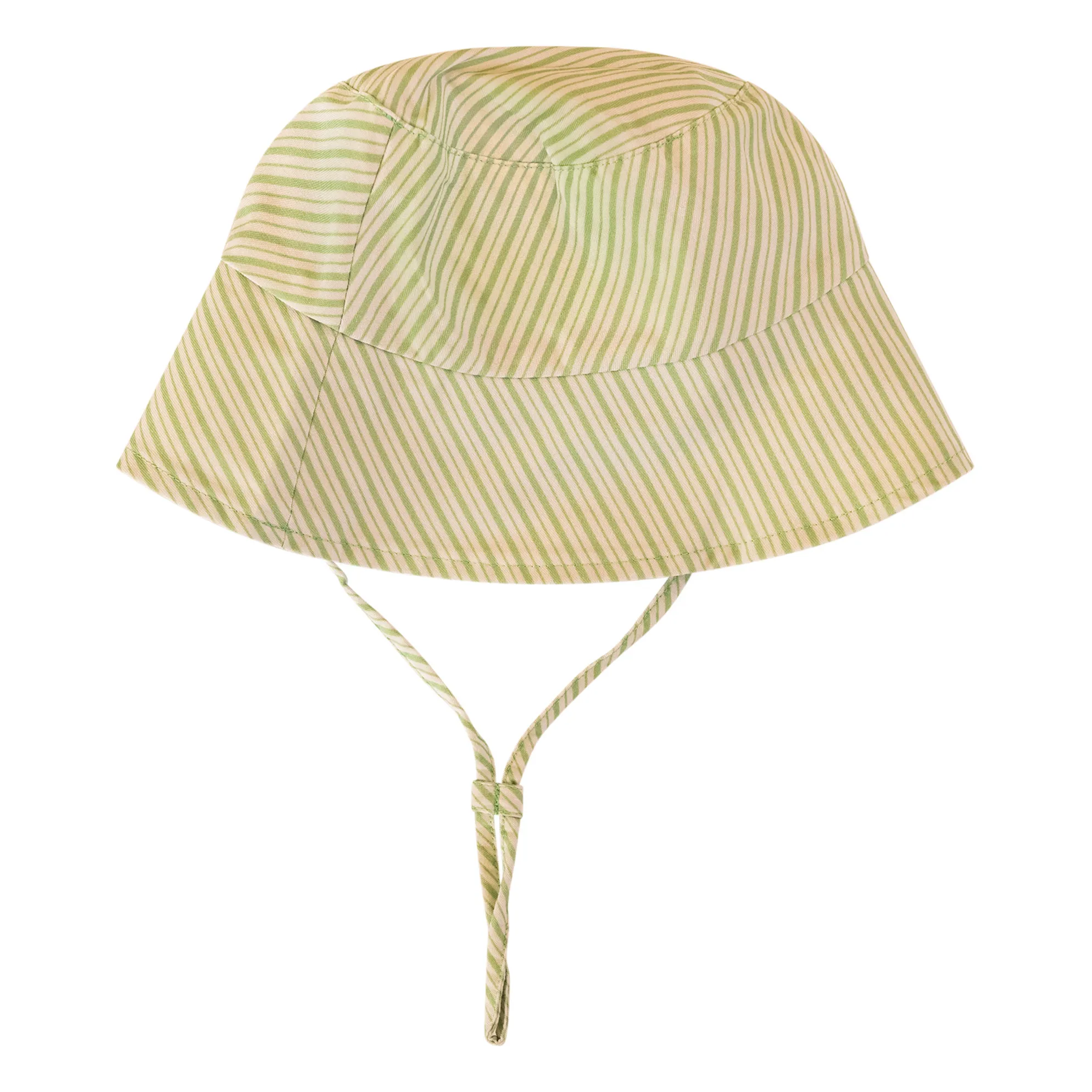 Ina Swim Green Striped Bob Vali