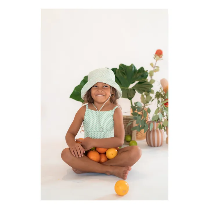 Bob a rayas Vali | Verde- Imagen del producto n°1