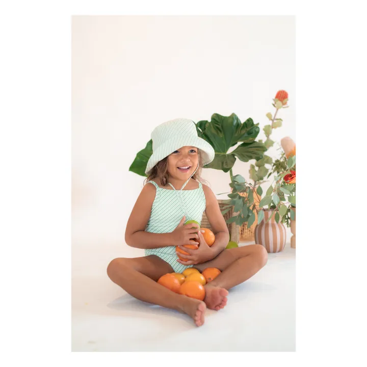 Bob a rayas Vali | Verde- Imagen del producto n°5