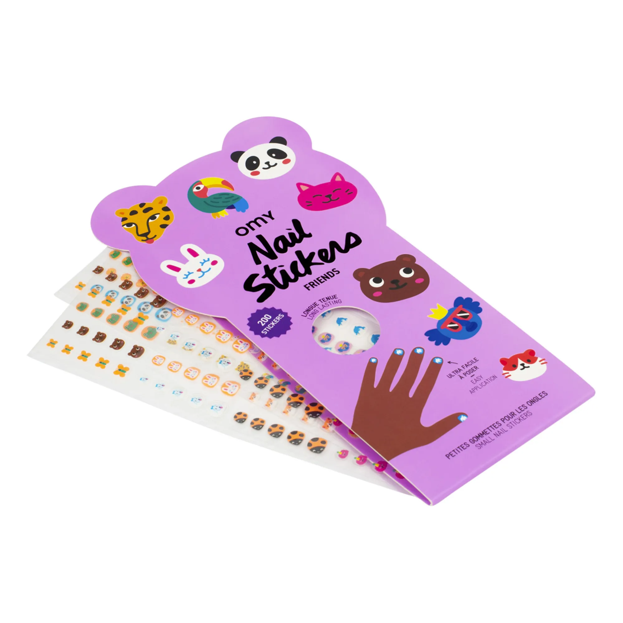 Omy Multicoloured Nail Stickers - Friends