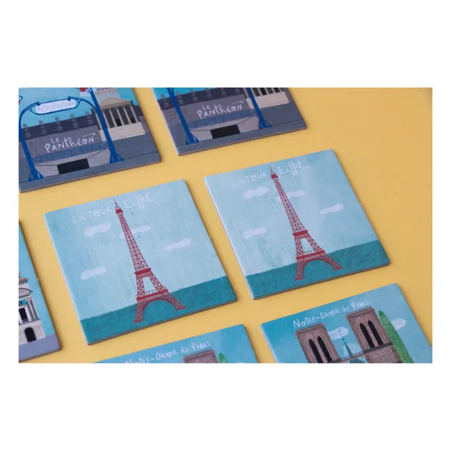 Memo-Spiel Paris Erlebnisse