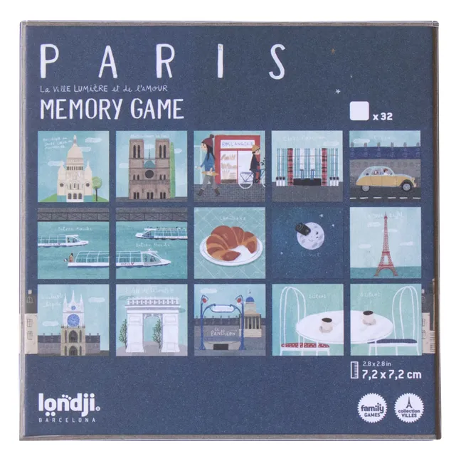 Memo-Spiel Paris Erlebnisse