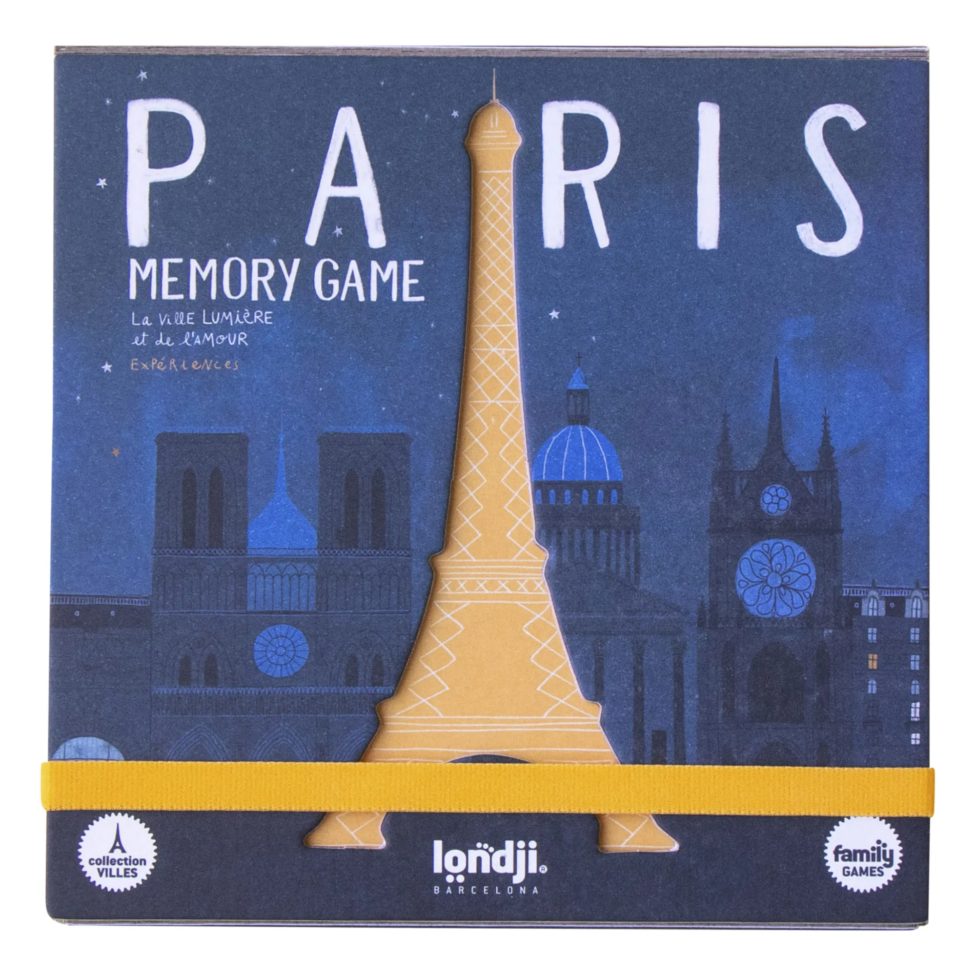 Londji Multicoloured Paris Experiences Memo Game