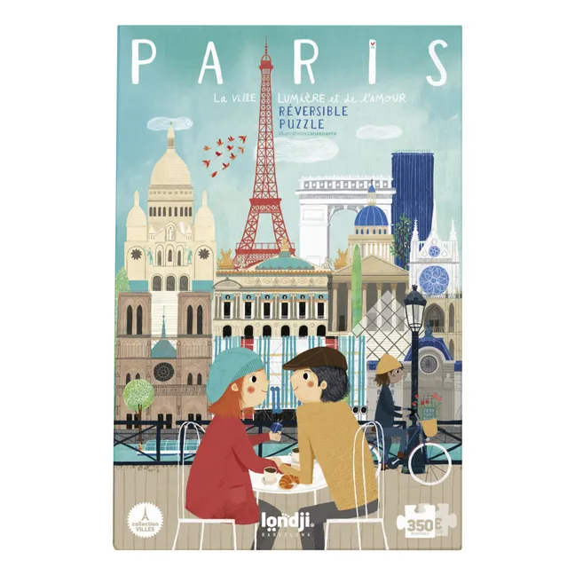 Reversible puzzle Paris ville lumière - 350 pieces