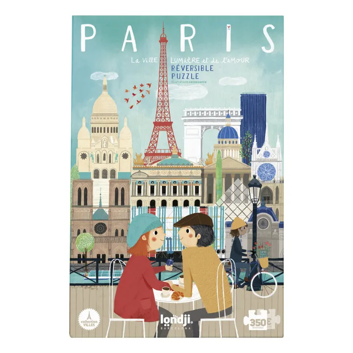 Puzzle réversible Paris ville lumière - 350 pièces- Image produit n°0