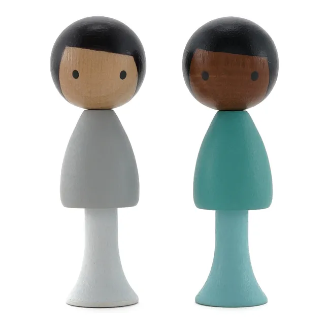 S&amp;J wooden figures