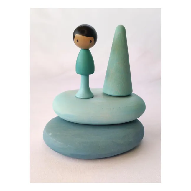 S&amp;J wooden figures