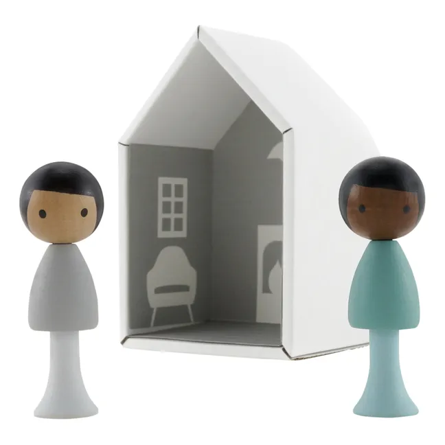 S&amp;J wooden figures