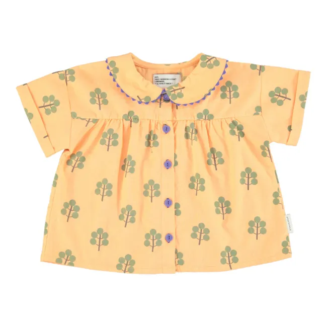 Peter Pan blouse | Apricot