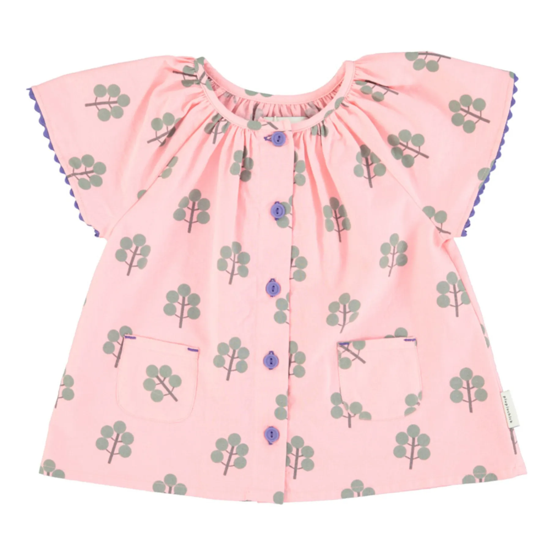 Blouse Arbre | Rose pâle- Image produit n°0