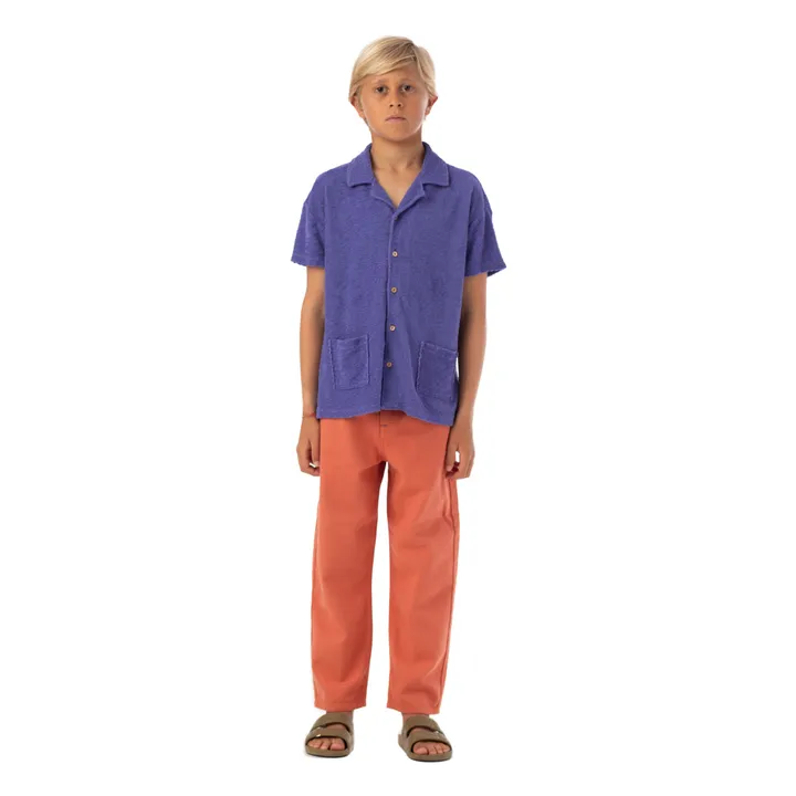 Chemise Eponge | Violet- Image produit n°2
