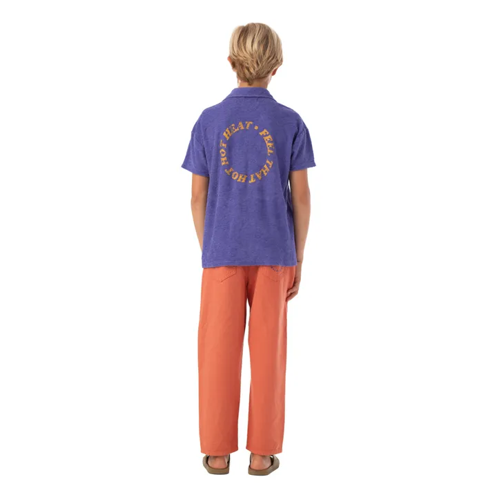 Chemise Eponge | Violet- Image produit n°3
