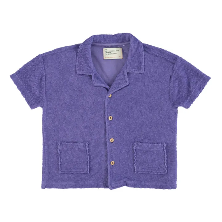 Chemise Eponge | Violet- Image produit n°4