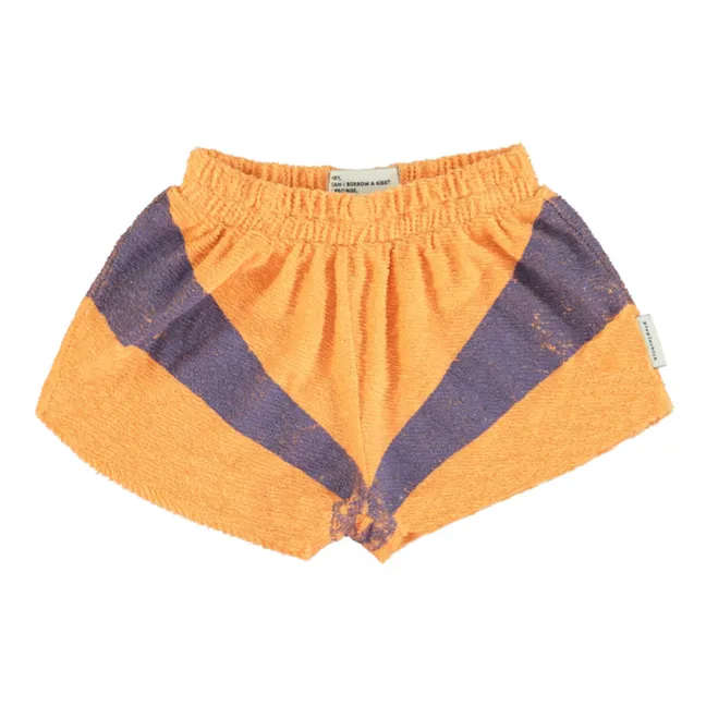 Terry Cloth Shorts | Apricot