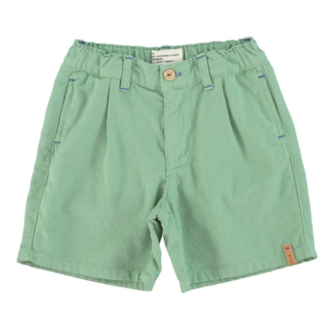 Pantalones cortos de algodón orgánico | Verde