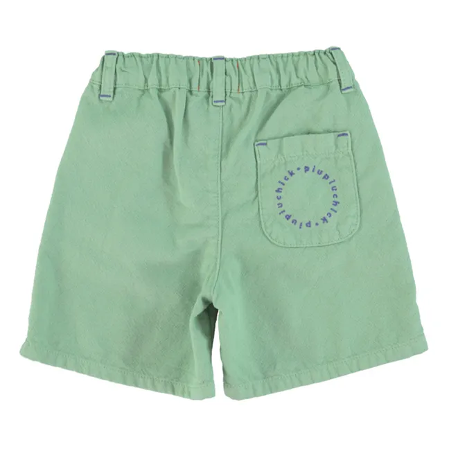 Shorts Bio-Baumwolle | Grün