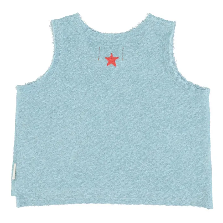 Camiseta de tirantes 32 Degrees Terry | Azul Cielo- Imagen del producto n°1