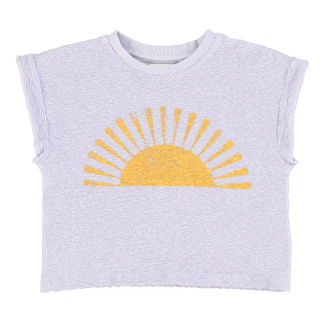 Burning Sand Schwamm-T-Shirt | Lavendel