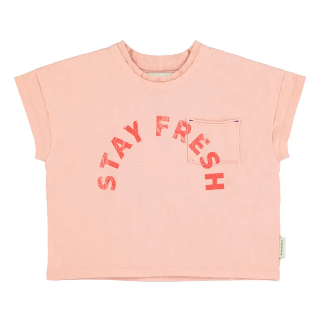Maglietta Stay Fresh | Rosa chiaro
