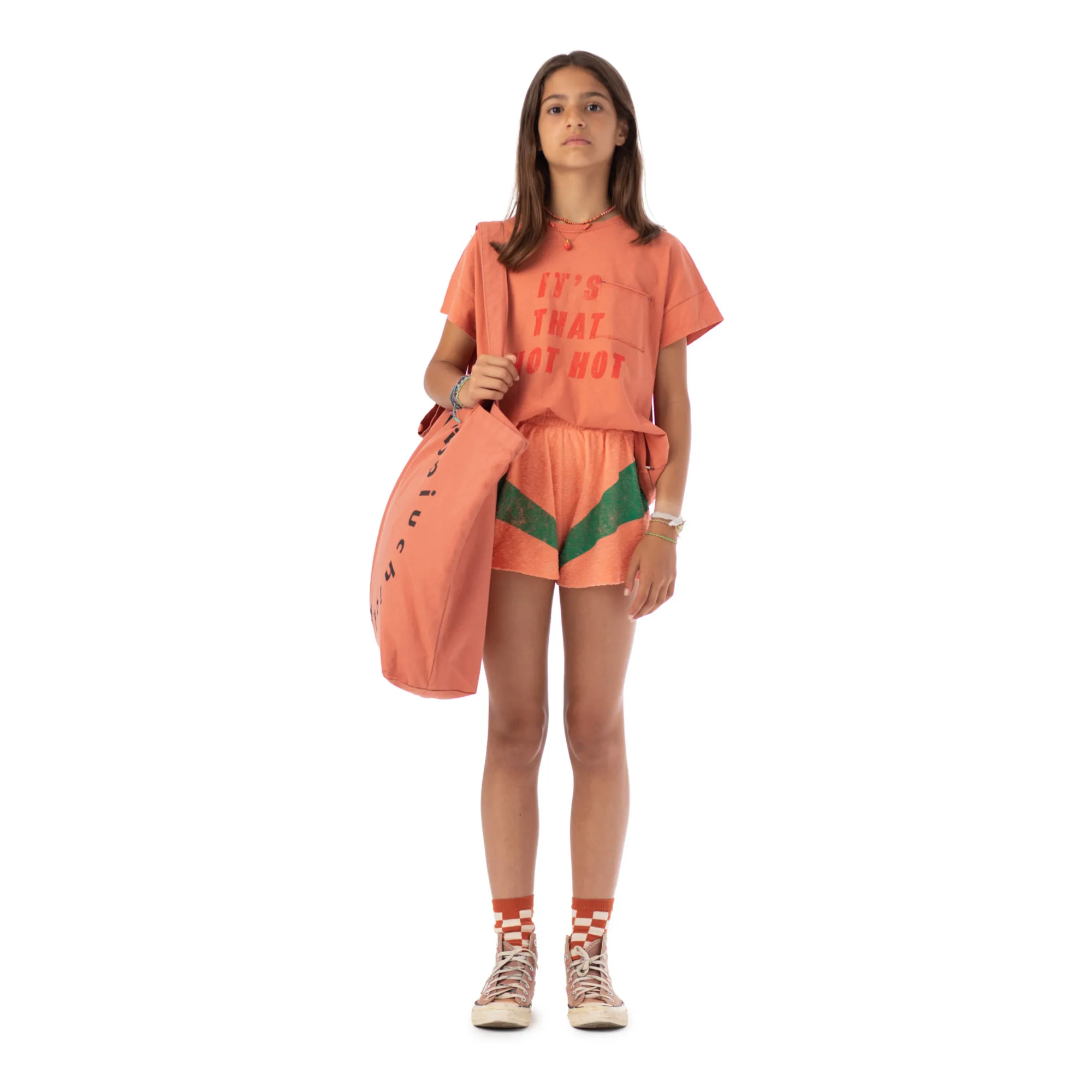 T-Shirt Hot Hot | Terracotta- Image produit n°1