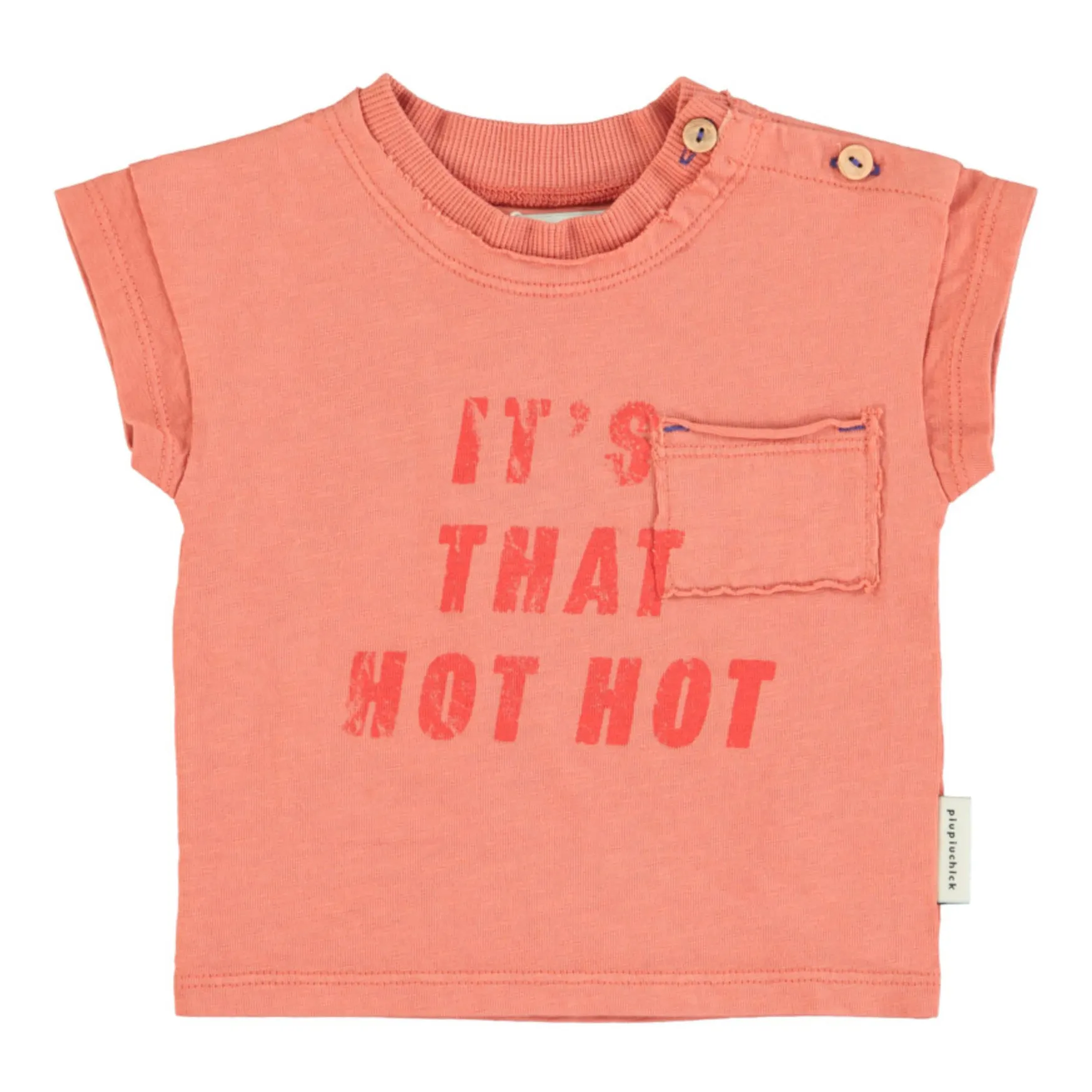 T-Shirt Hot Hot | Terracotta- Image produit n°4
