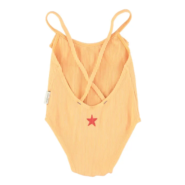 Apple Bathing Suit Recycled Material | Yellow