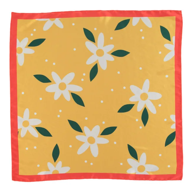 Fleur scarf | Mustard