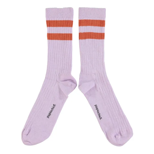 Striped socks | Lavender