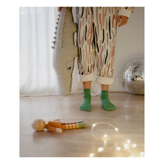 Chaussettes La Mini x Smallable | Vert Jade