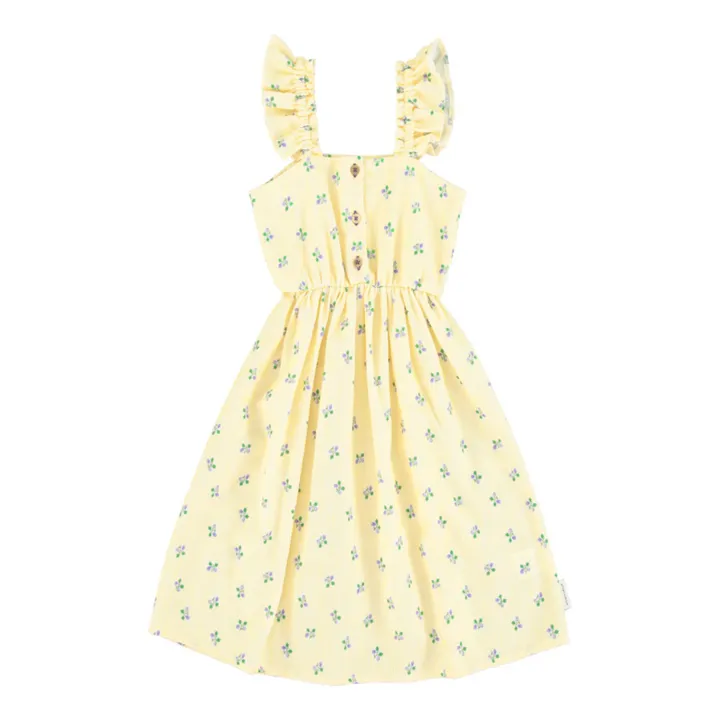 Robe Fleur | Jaune- Image produit n°0