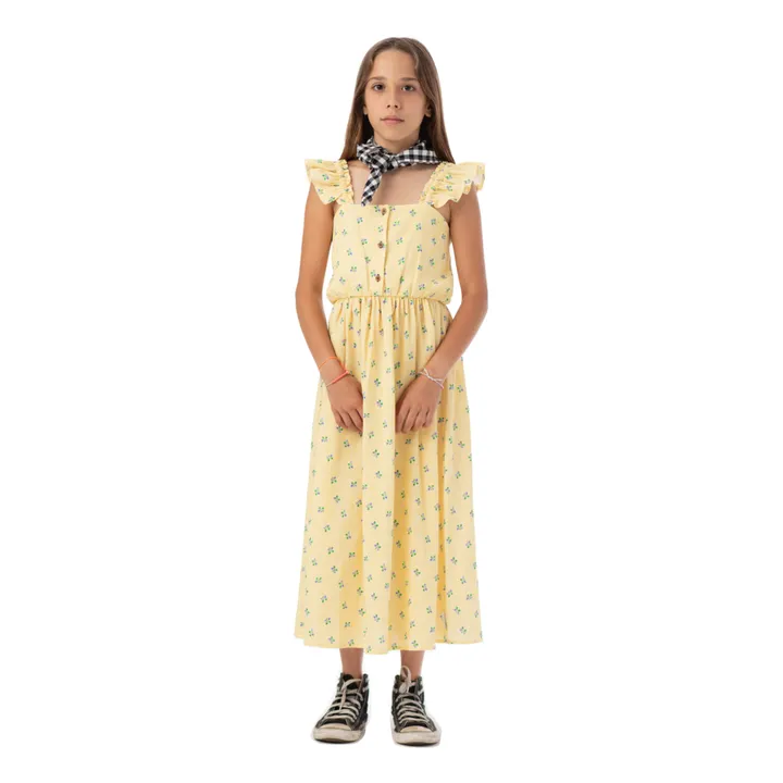 Robe Fleur | Jaune- Image produit n°1