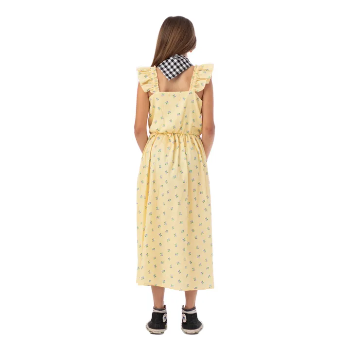 Robe Fleur | Jaune- Image produit n°2