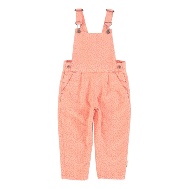 Salopette Mom Fit Léopard | Rose- Image produit n°0