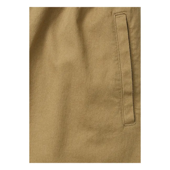 Pantalón Coco Twill de algodón ecológico | Caramelo