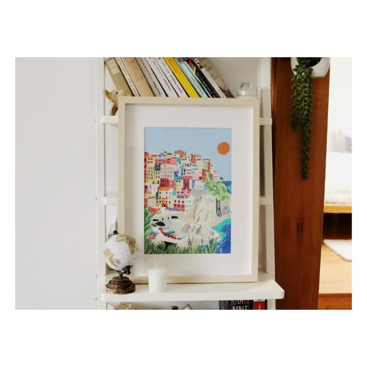 Kit de peinture au numéro - Cinque terre par Kenzie Elston- Image produit n°1