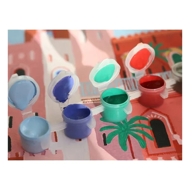 Kit de pintura por números - Marokko von Mona Mai