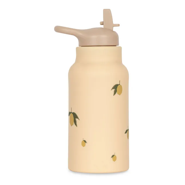 Lemon Silicone Water Bottle | Lemon yellow