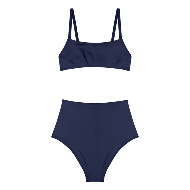 Dragon Swimsuit One Piece Bathing Suit W/ Navy Blue Japanese