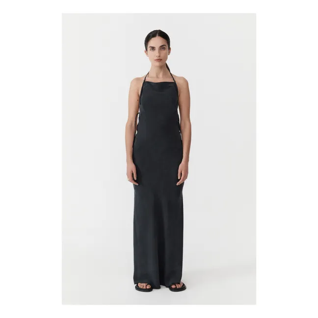 Adjustable Strap Dress | Black
