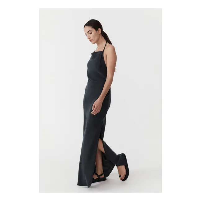 Adjustable Strap Dress | Black
