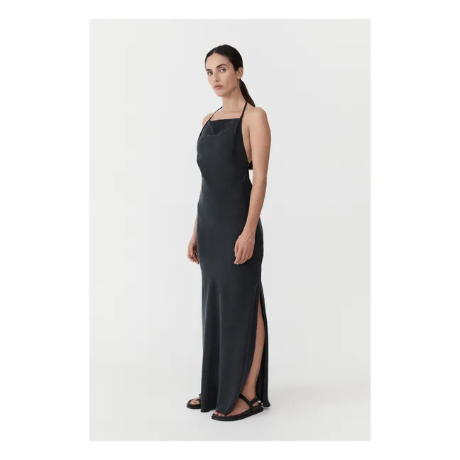 Adjustable Strap Dress | Black