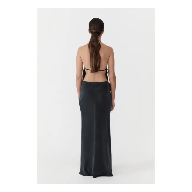 Adjustable Strap Dress | Black