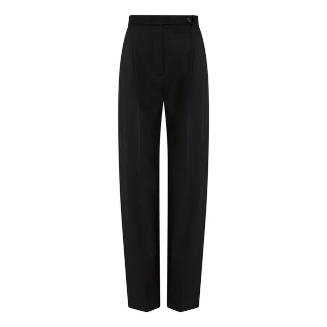 Belted trousers | Black