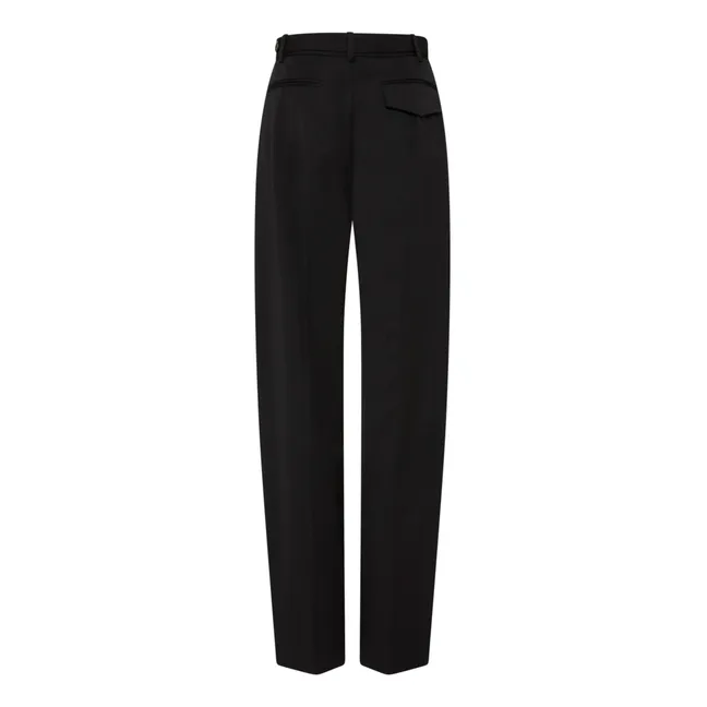 Belted trousers | Black
