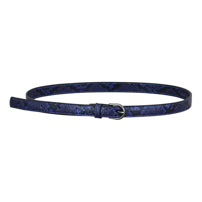 Cinturón de serpiente Naga | Azul Marino