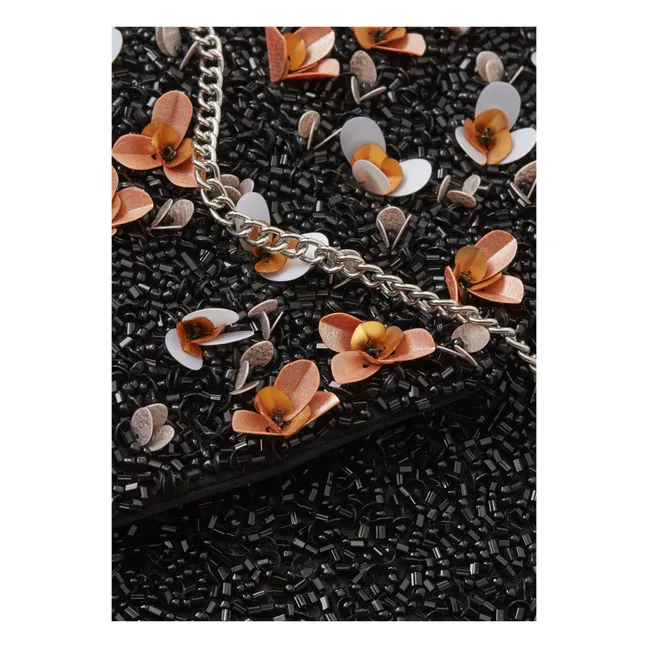 Tasche Floradora Sequins | Schwarz
