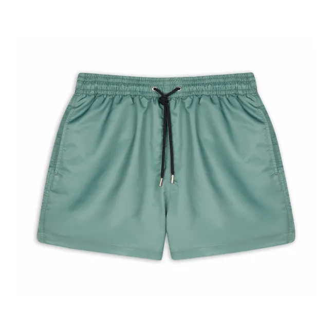 Shorts de baño lisos | Verde