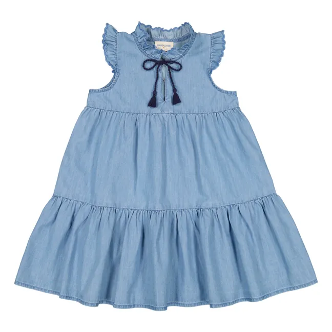 Robe Goa Chambray | Bleu jean