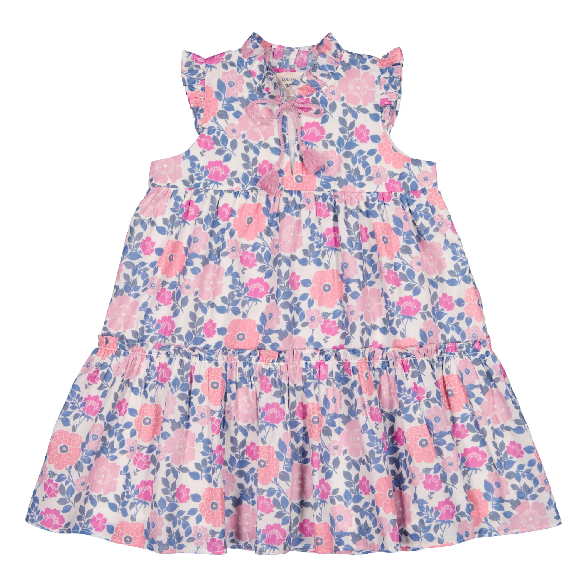 Louis Louise Pink Flowery Goa Dress